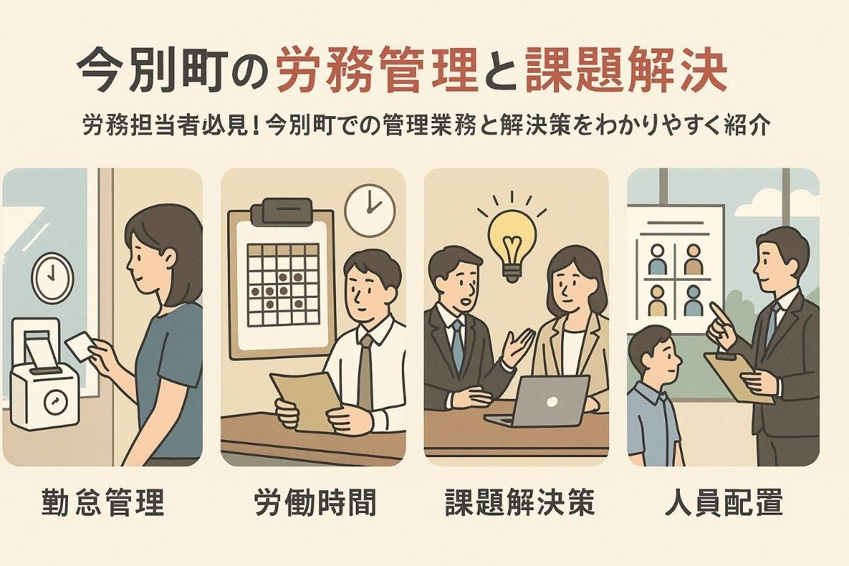 今別町の労務管理の重要性について解説！仕事内容や課題の解決策とは？